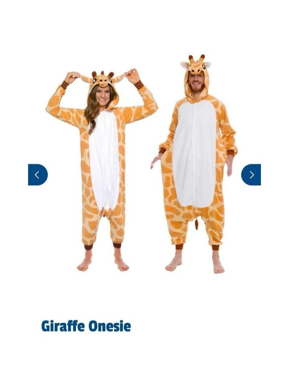 Funziez Adults Giraffe Unisexs Costume Large Party ,Halloween ,Dress Up ,Lounge